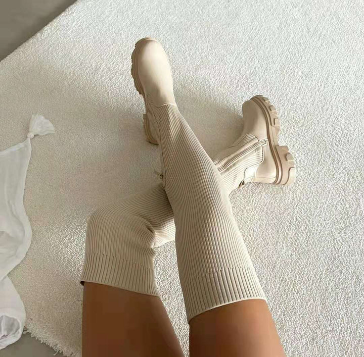 Florence | Heeled Knee-High Boots for Women