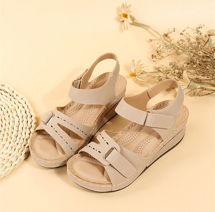Hailey | Womens Orthopedic Strap Platform Sandals