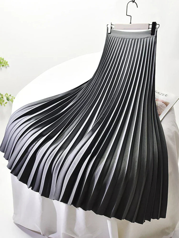 Chloe | Women’s Spring Pleated Maxi Skirt