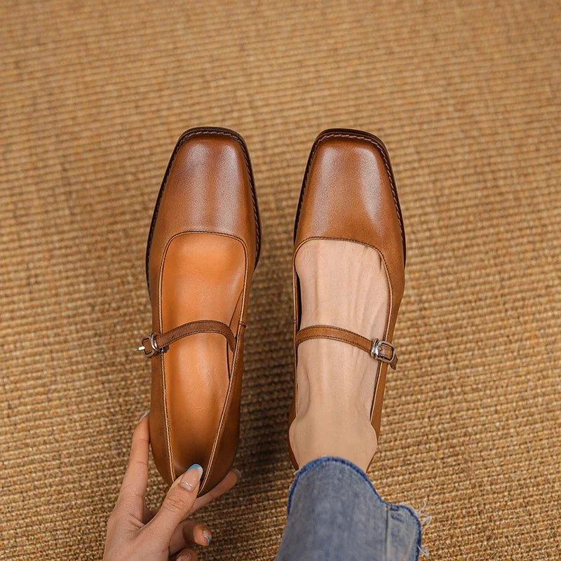 Daisy | Women’s Spring Strap Block Heel Shoes