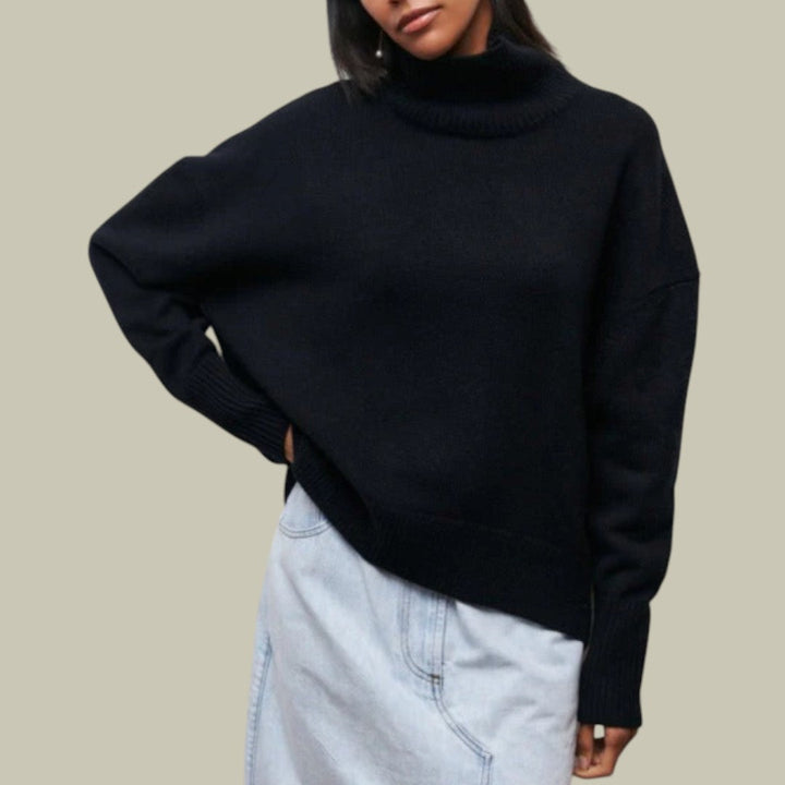 Ruby | Women’s Winter Oversized Turtleneck Pullover Sweater