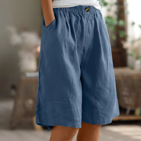 Sarah | Women’s Wide Leg Casual Pocket Short