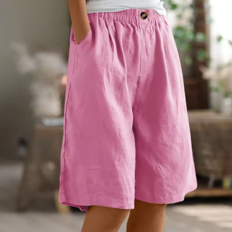 Sarah | Women’s Wide Leg Casual Pocket Short