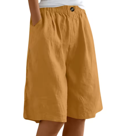 Sarah | Women’s Wide Leg Casual Pocket Short