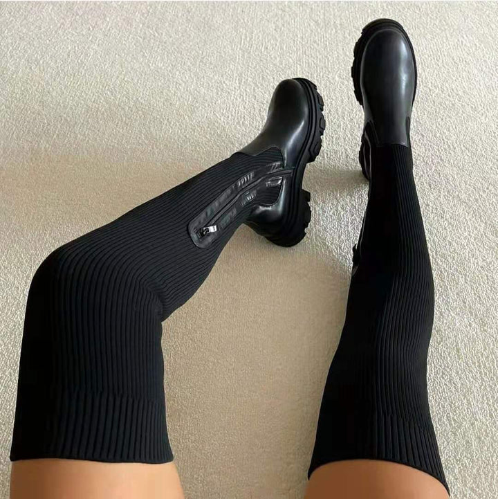 Florence | Heeled Knee-High Boots for Women