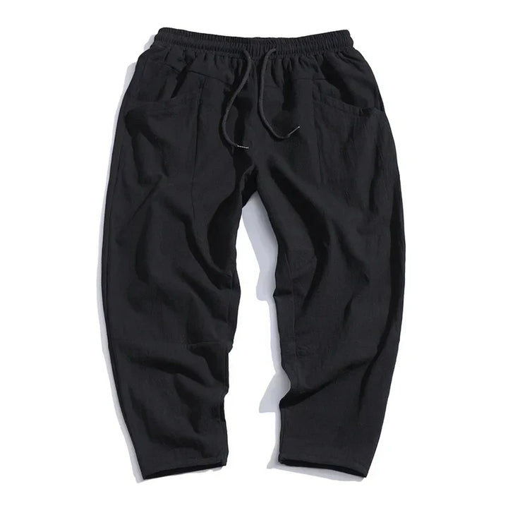 Hannah | Men Relaxed Ankle Length Casual Pants