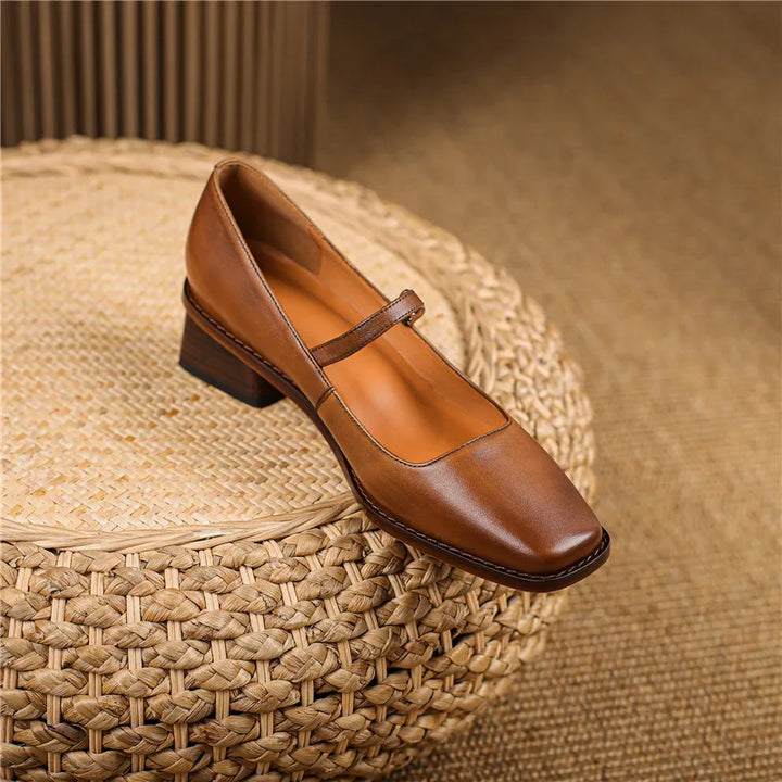 Daisy | Women’s Spring Strap Block Heel Shoes