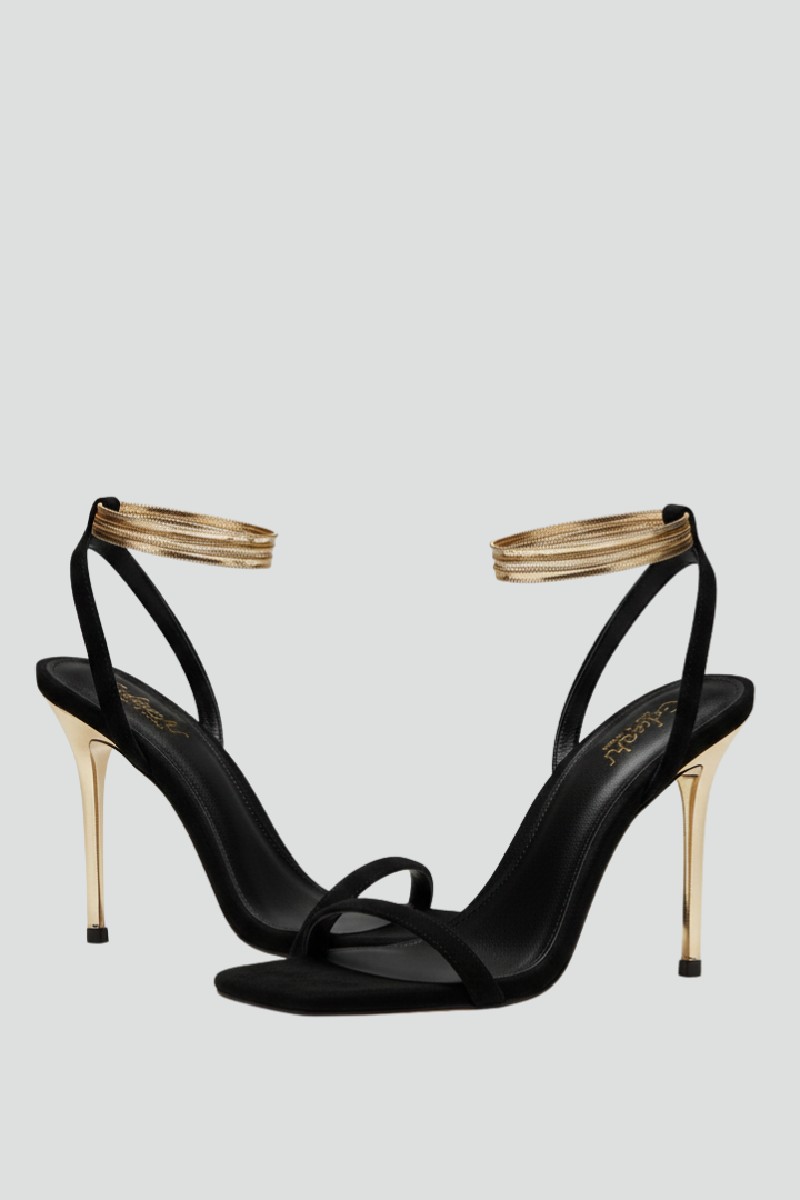 Demi | Women’s Thin Strap High Heel Ankle Sandals
