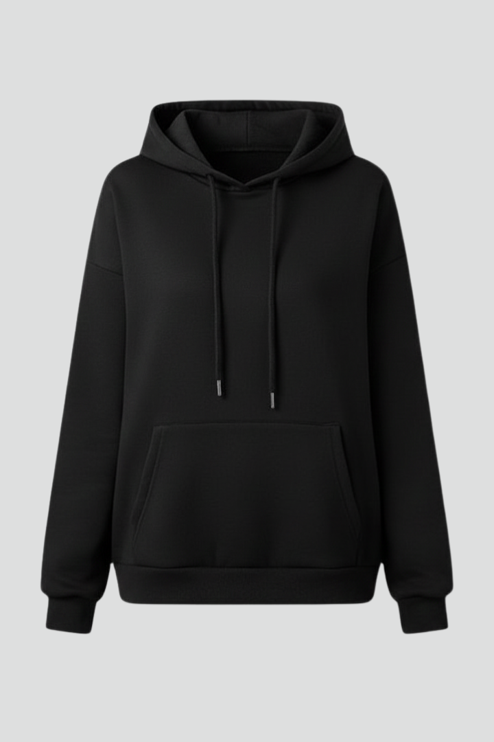 Clara | Women’s Hoodie with Drawstring Hood and Front Kangaroo Pocket