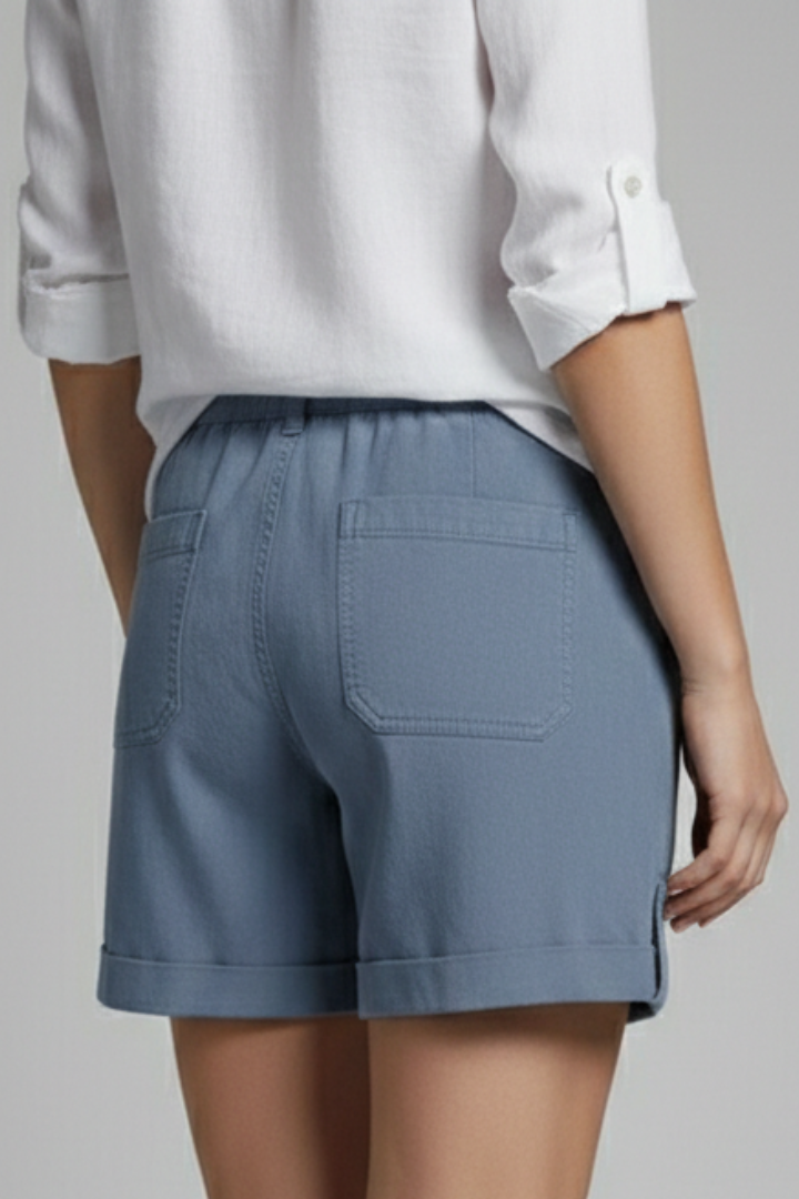 Demi | Women’s Drawstring Casual Pocket Shorts