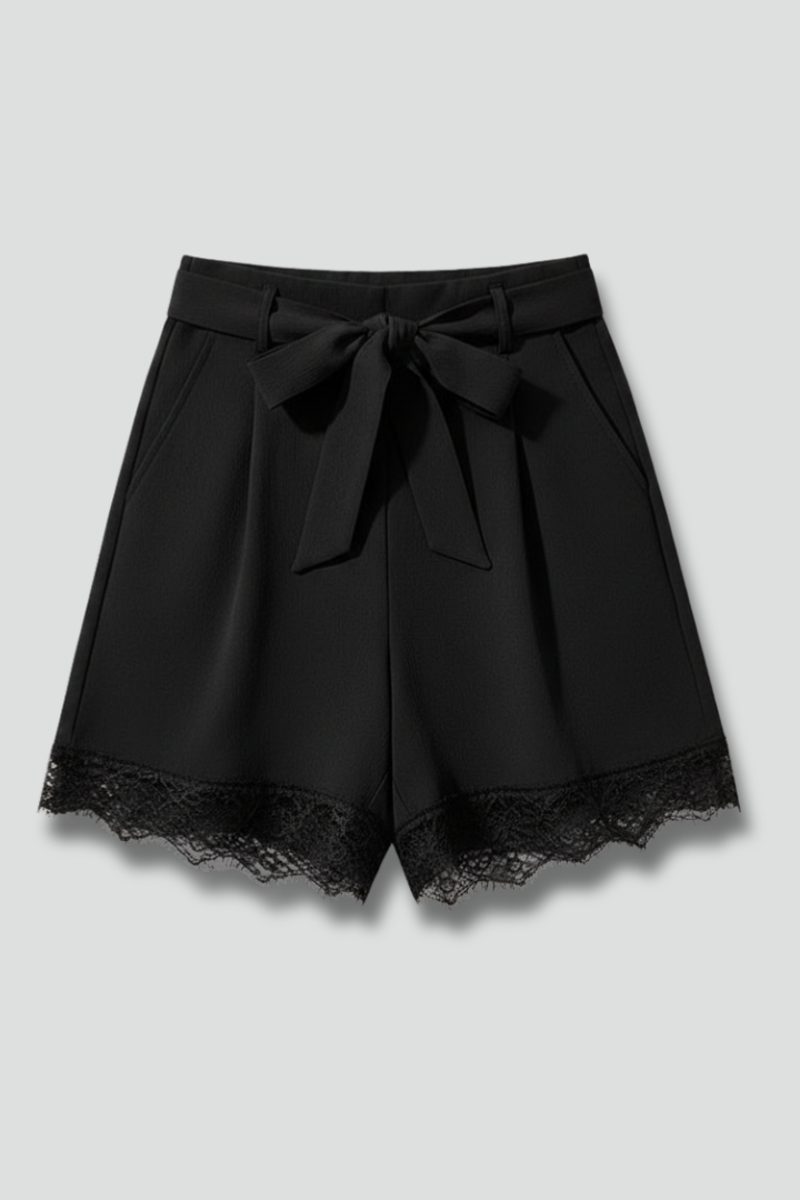 Florence | Women’s Shorts With Tie Waist Trim