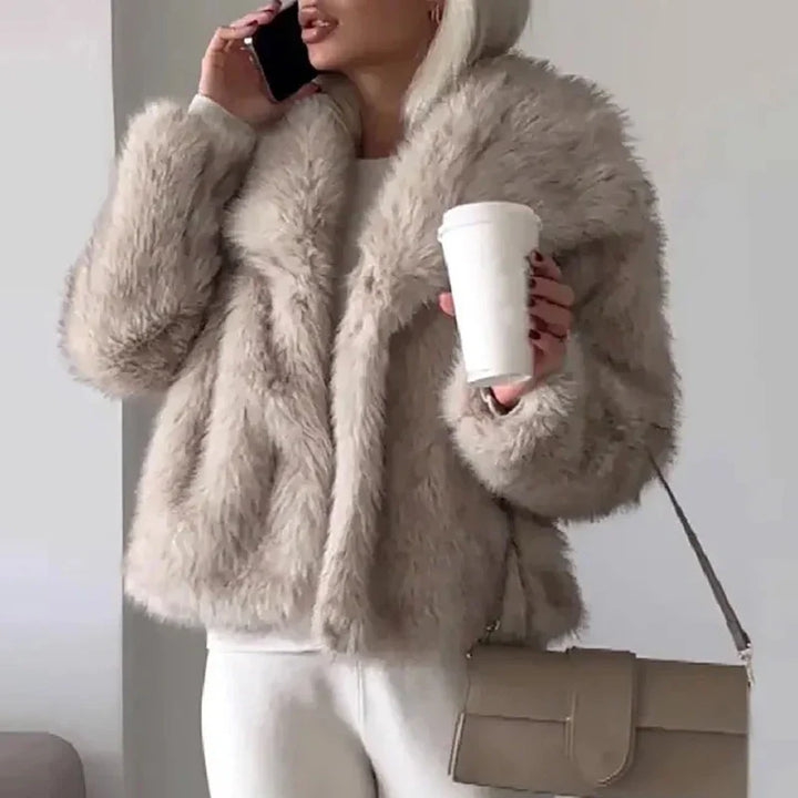 Alice | Women’s Chic Faux Fur Winter Jacket