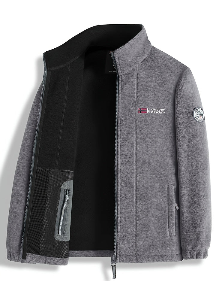Jayden | Men’s Classic Zip Closure Outdoor Fleece Jacket