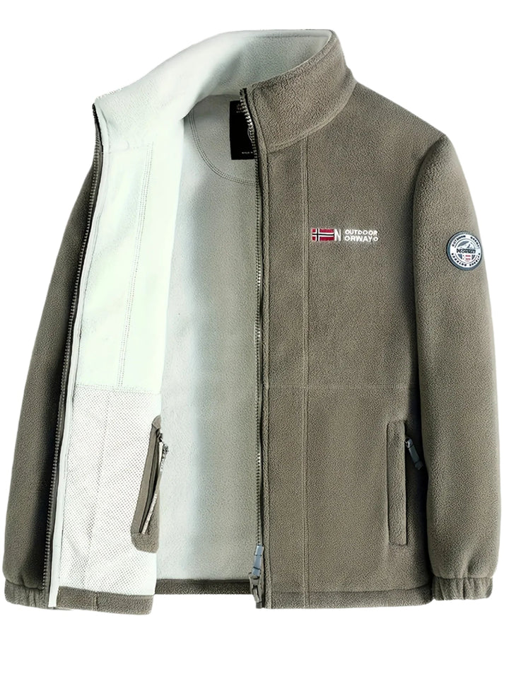 Jayden | Men’s Classic Zip Closure Outdoor Fleece Jacket