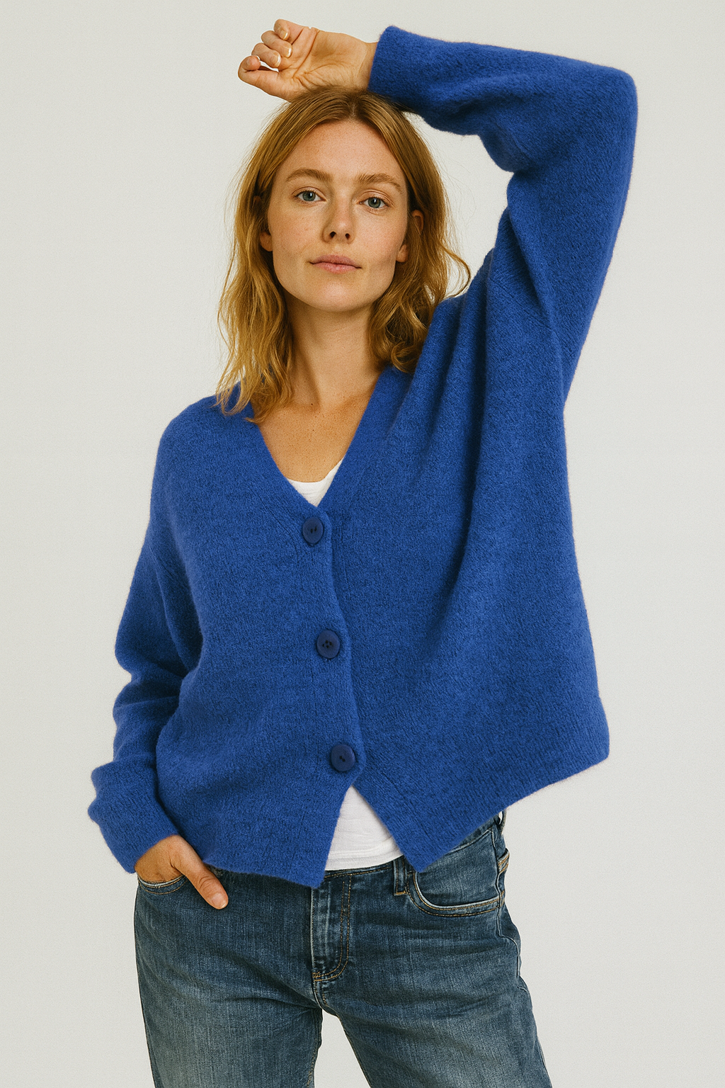 Megan | Women Spring Button Front Cardigan