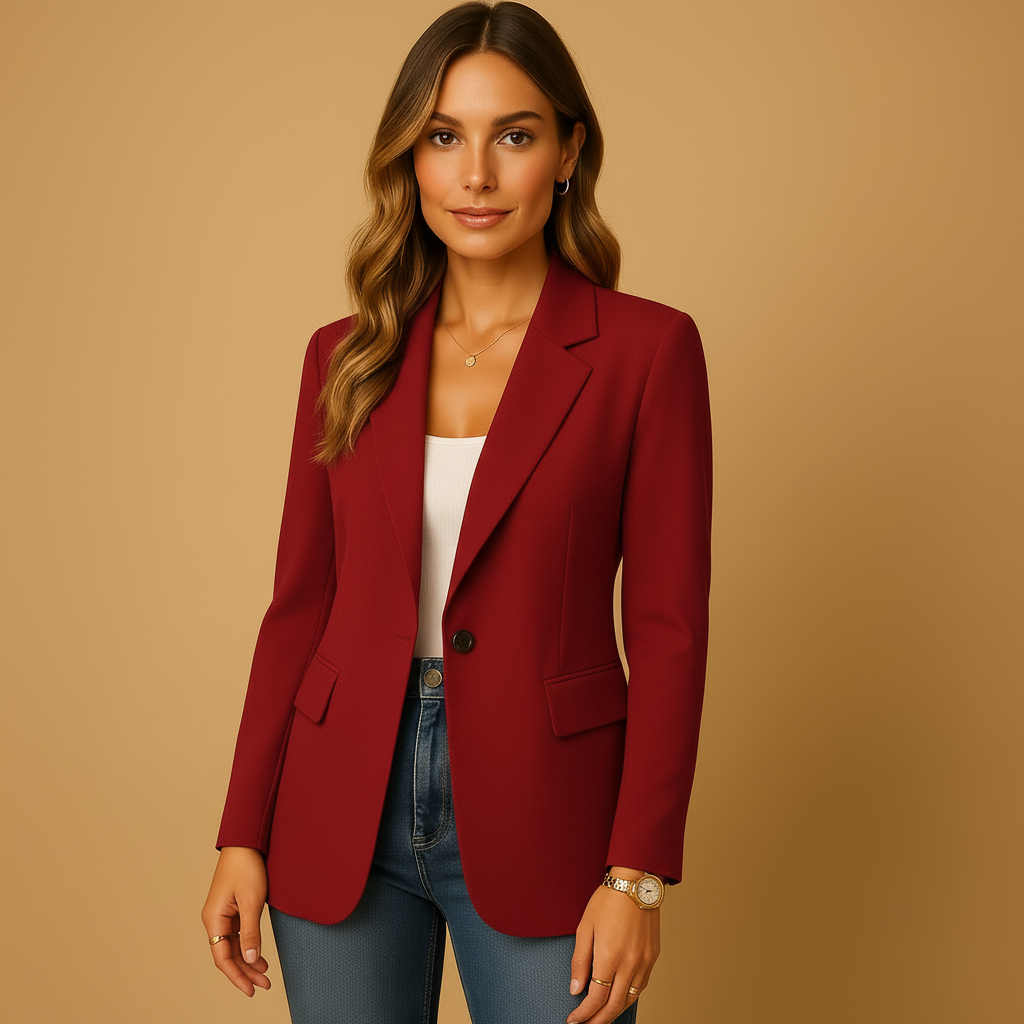 Emma | Women’s Fitted Tailored Blazer Jacket Style