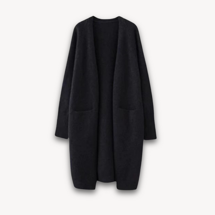 Mary | Women’s Spring Longline Open Front Cardigan