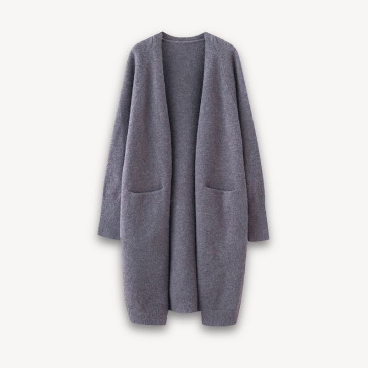 Mary | Women’s Spring Longline Open Front Cardigan