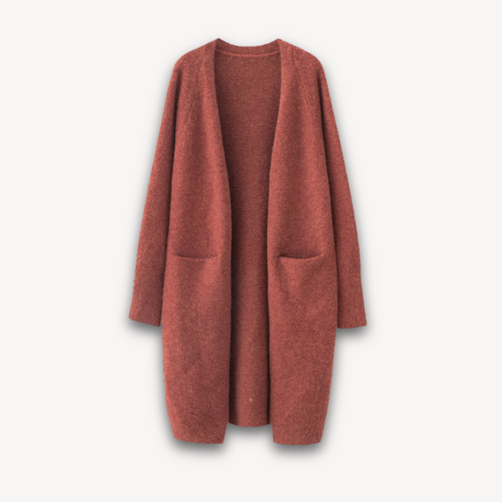 Mary | Women’s Spring Longline Open Front Cardigan