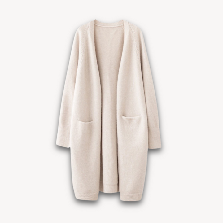 Mary | Women’s Spring Longline Open Front Cardigan