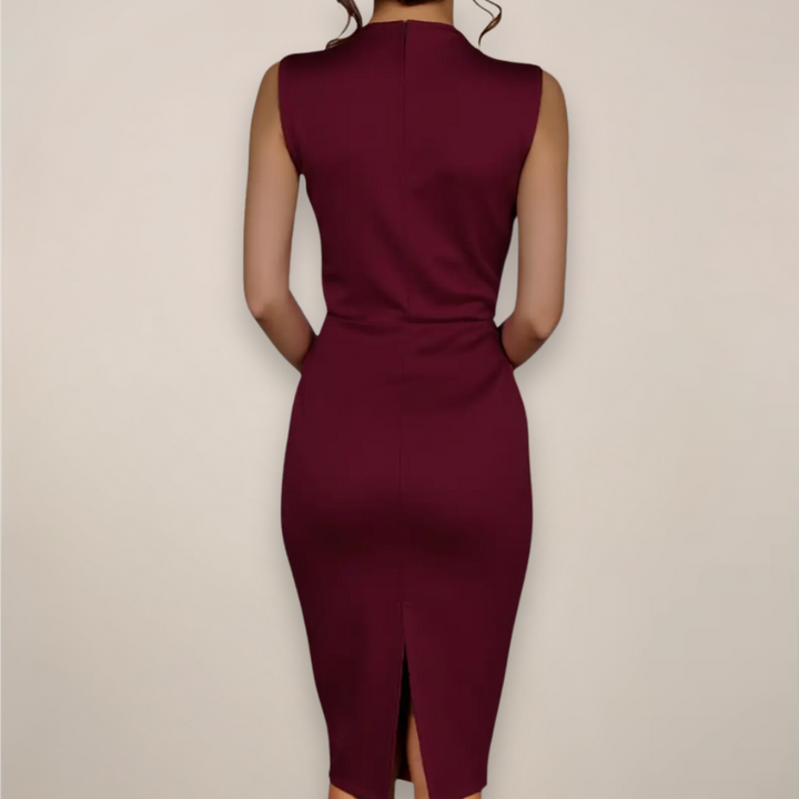 Georgia | Women’s Sleeveless Sheath Midi Dress Classic