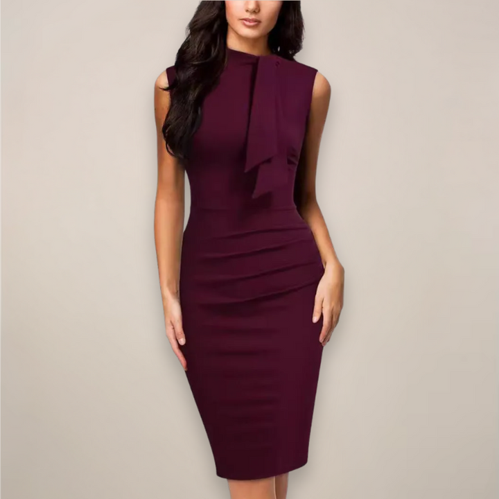 Katie | Women Sleeveless Midi Dress