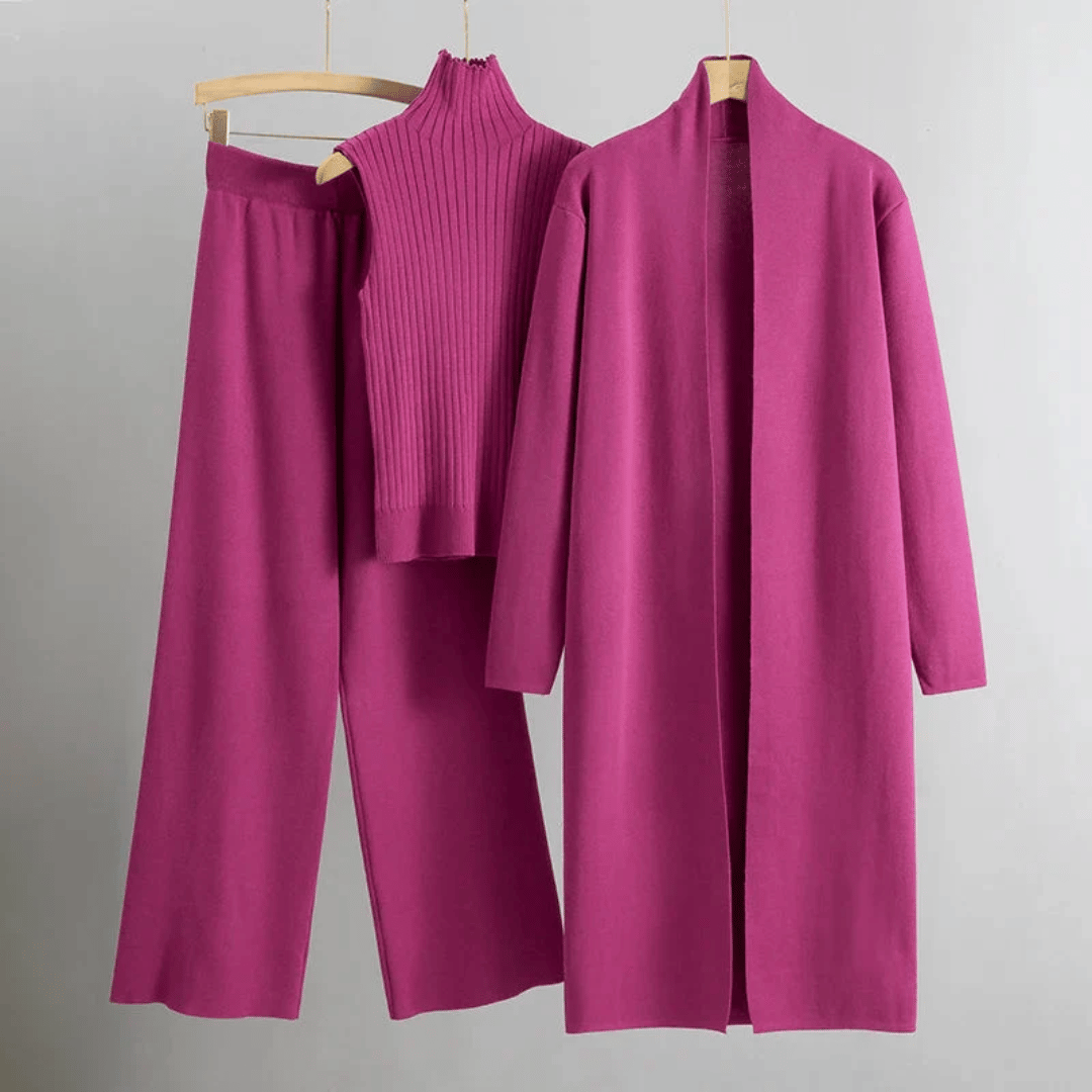Julia | Women Spring Three Piece Pant Set