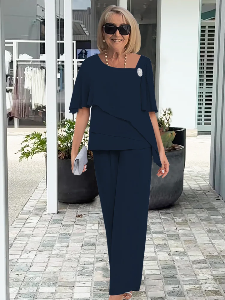 Daisy | Women's Two Piece Elegant Pants Set