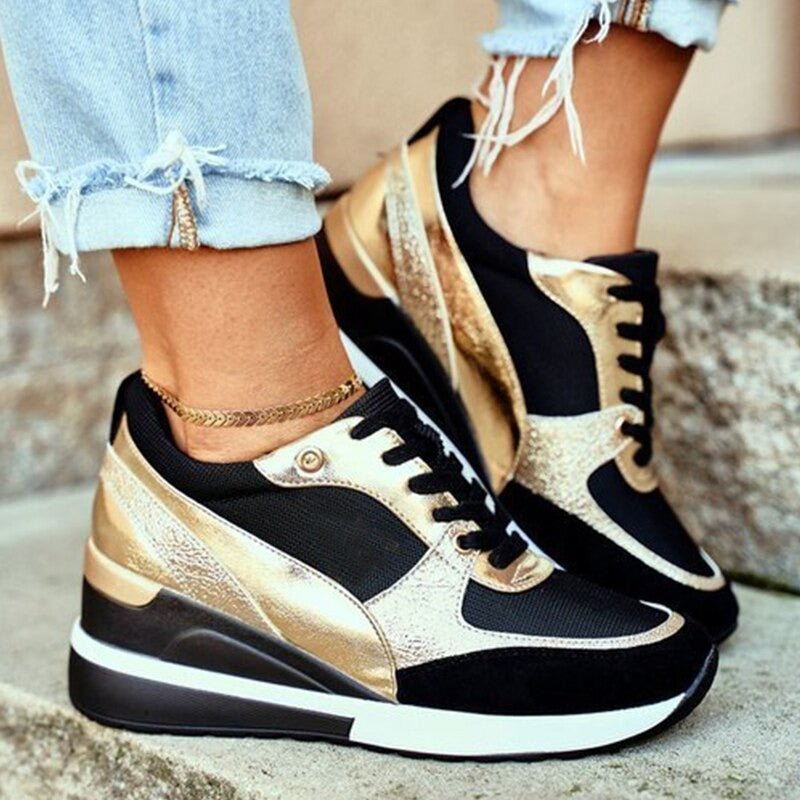 Nancy | Women’s Fashion Platform Casual Sneakers