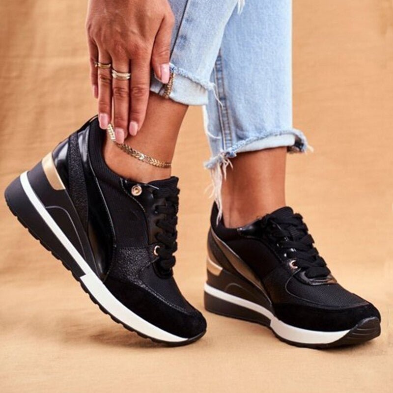 Nancy | Women’s Fashion Platform Casual Sneakers