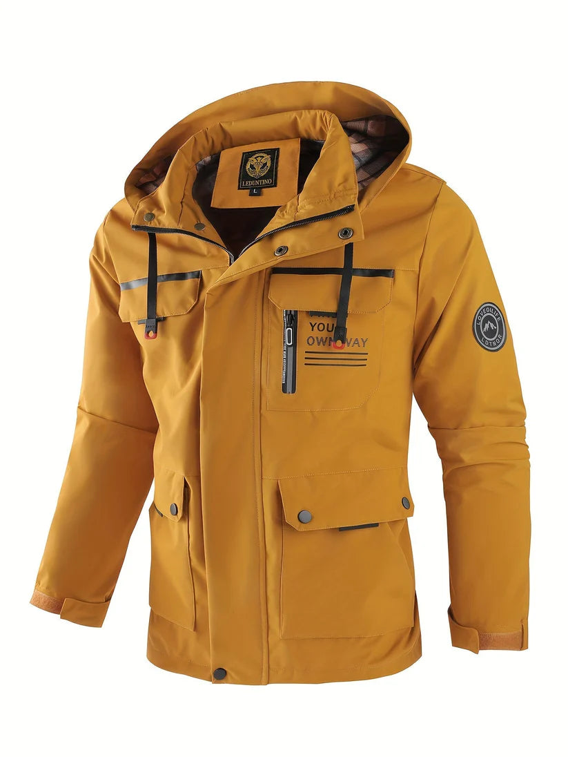 Angelica | Men’s Waterproof Winter Jacket with Hood
