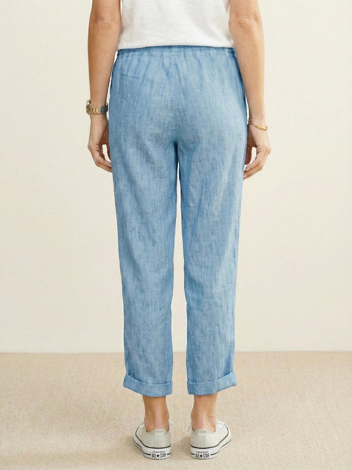 Emily | Women's Drawstring Waist Casual Slim Fit Pants