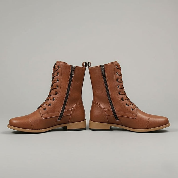 Bonnie | Women’s Orthopedic Ankle Boots with Side Zipper