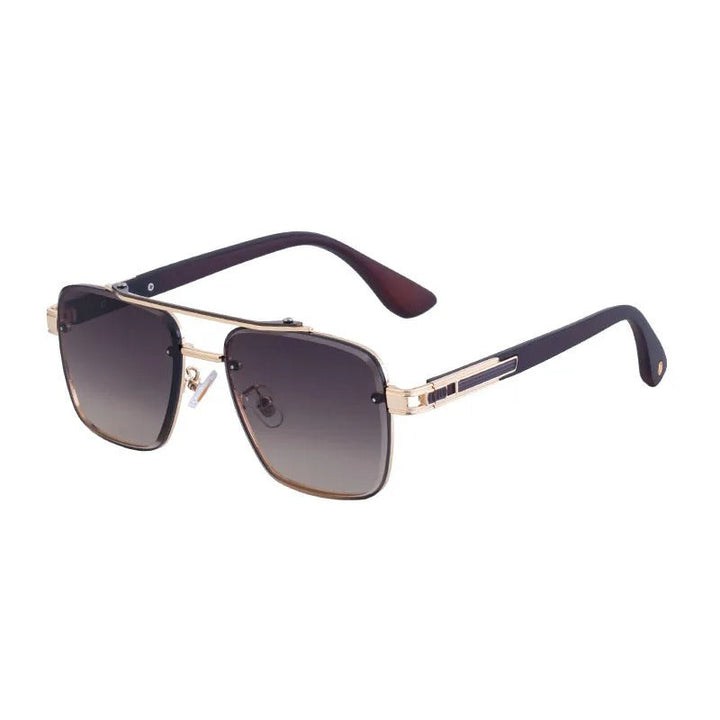 Amelia | Sunglasses Square Gradient UV400 Double Bridge Aviator