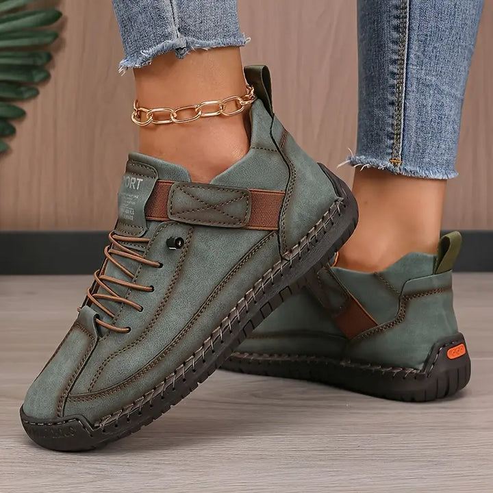 Amelia | Women’s Orthopedic Hook Loop Casual Sneakers
