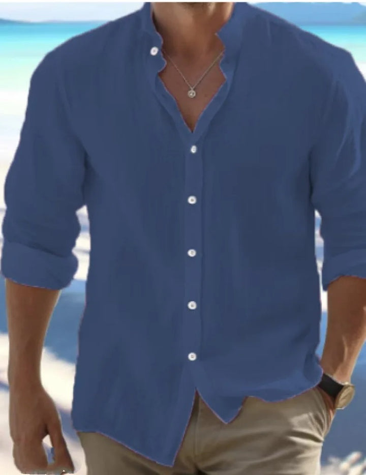 Zachary | Men’s Casual Button Up Summer Shirt
