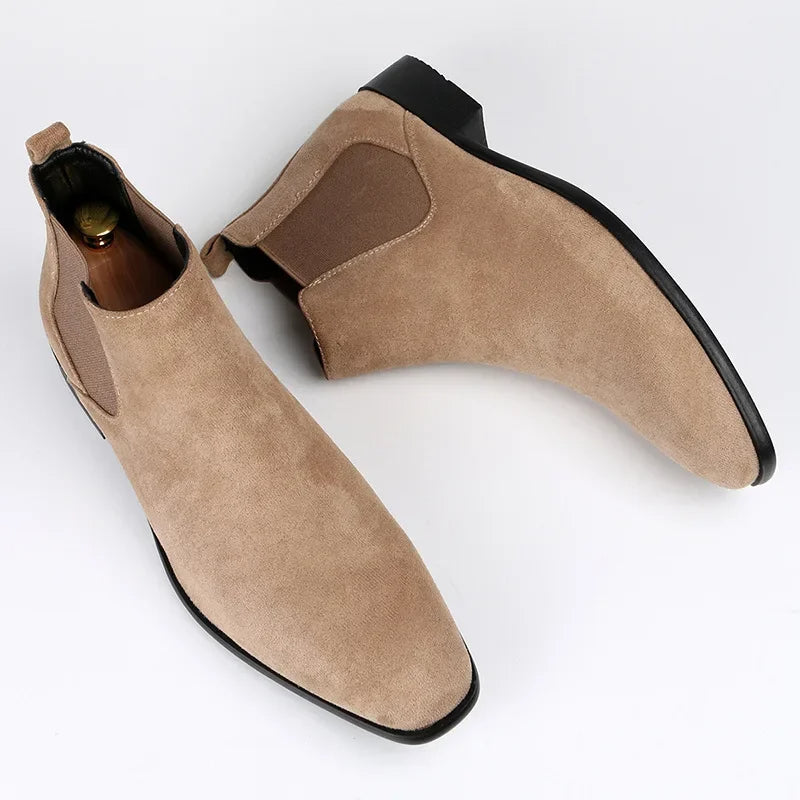 Andrew| Men’s Suede Chelsea Boots for Casual Wear