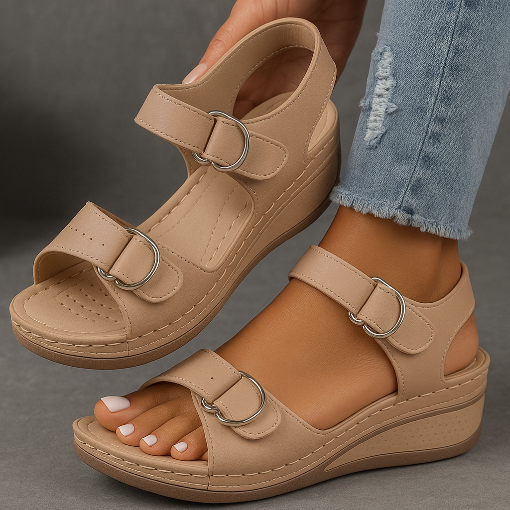 Ava | Women’s Comfort Wedge Summer Sandals
