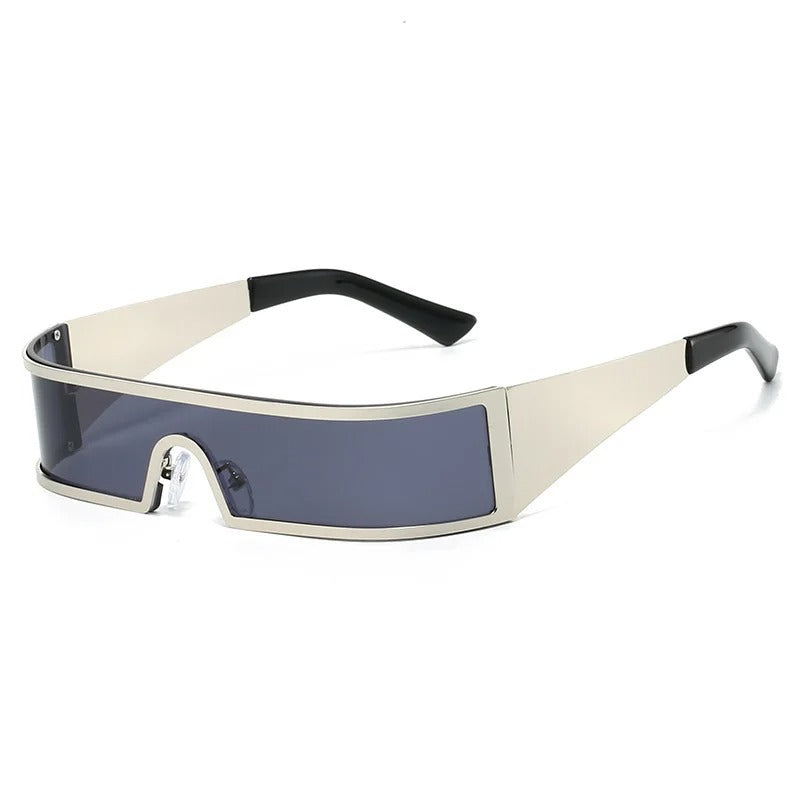 Theo | Sunglasses Futuristic Wraparound Visor Cyberpunk Style