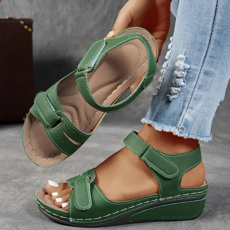 Ava | Women’s Comfort Wedge Summer Sandals