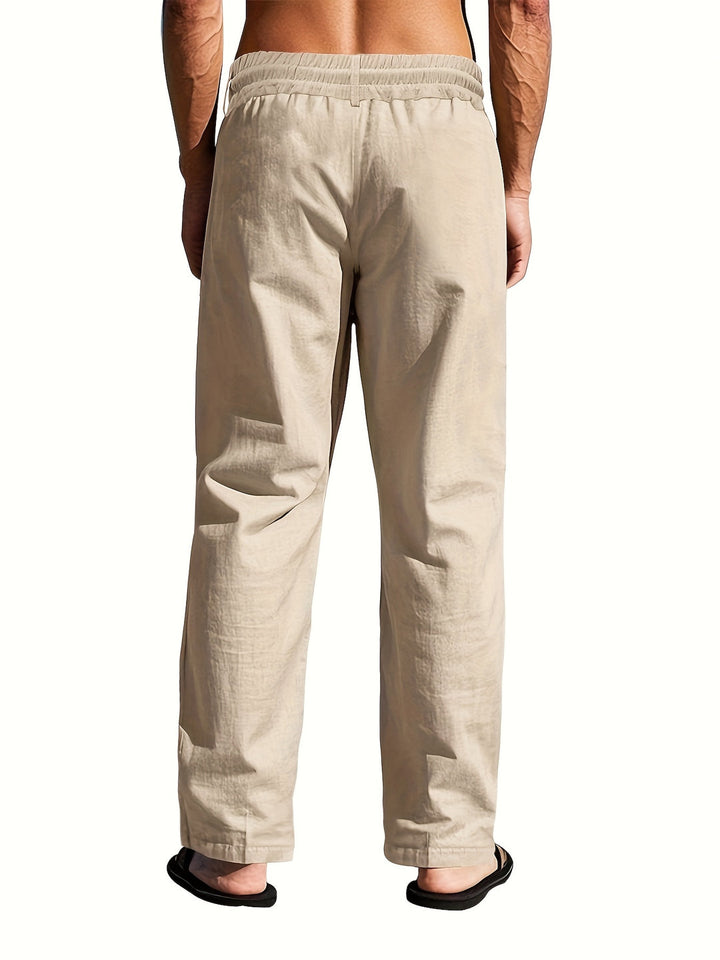 Julian | Men Lightweight Drawstring Linen Pants