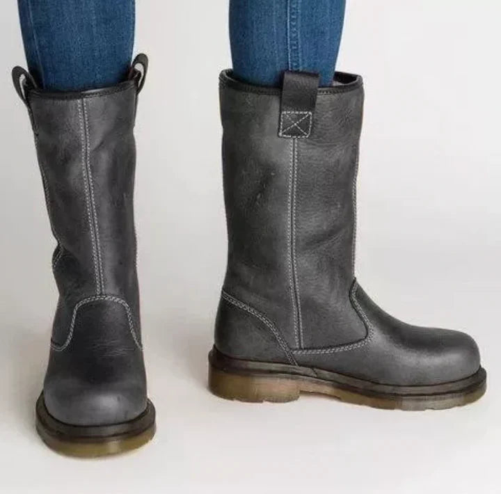 Bradley | Lined Leather Boots Winter Warm Work Style