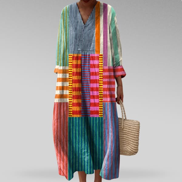 Ottilie | Summer Geometric Dress
