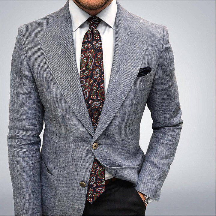 Harold | Men’s Spring Textured Tailored Blazer Jacket