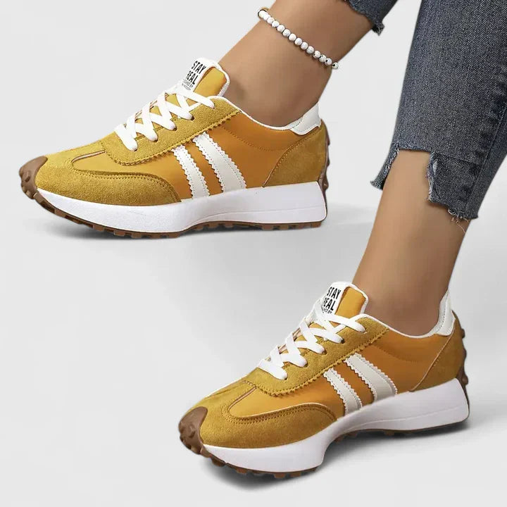 Bethany | Women Spring Retro Lace-Up Sneakers