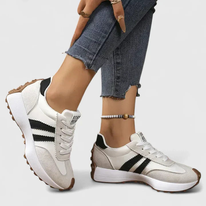 Bethany | Women Spring Retro Lace-Up Sneakers