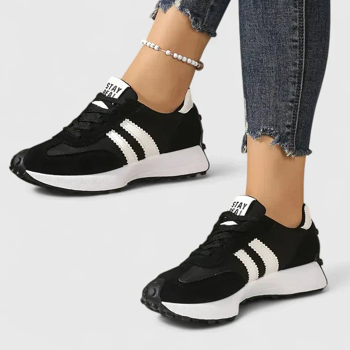 Bethany | Women Spring Retro Lace-Up Sneakers