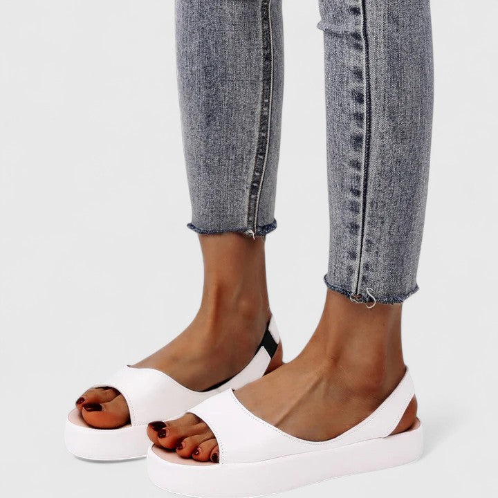 Ella | Womens Platform Slingback Sandals
