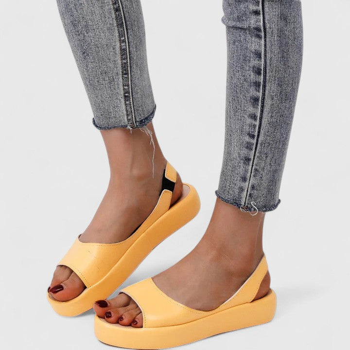 Ella | Womens Platform Slingback Sandals