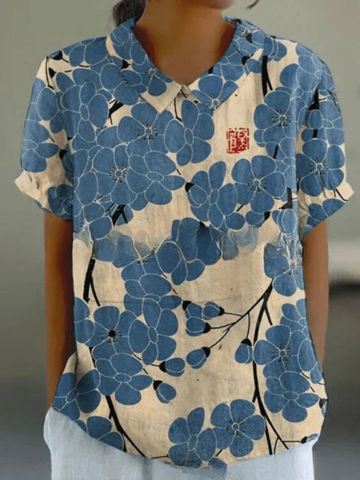 Matilda | Classic Floral Blouse